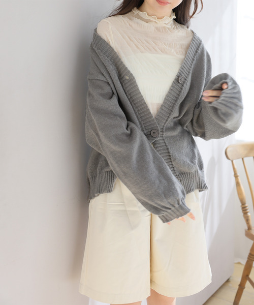 Girly Doll（ガーリードール） カーディガン モヘアニットカーディガン