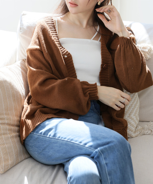 Girly Doll（ガーリードール） カーディガン モヘアニットカーディガン