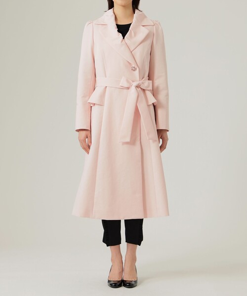 TO BE CHIC トレンチコート コート ジャカードタフタ レディース TO BE CHIC トレンチコート コート ジャカードタフタ レディース