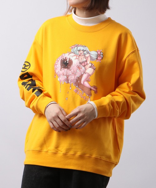 MISHKA トレーナー スウェット CREW プルオーバー スウェット 