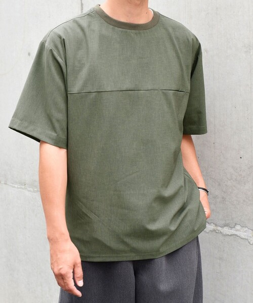 SHIPS any tシャツ any: COOLMAX（R） サマー プルオーバー Tシャツ