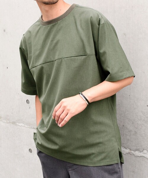 SHIPS any tシャツ any: COOLMAX（R） サマー プルオーバー T