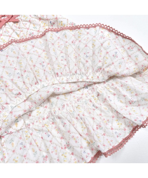 専用　【新品未使用】 Tartine et Chocolat ワンピース　ブルマ オーガニックコットンストライプブルマ付きワンピースベビー