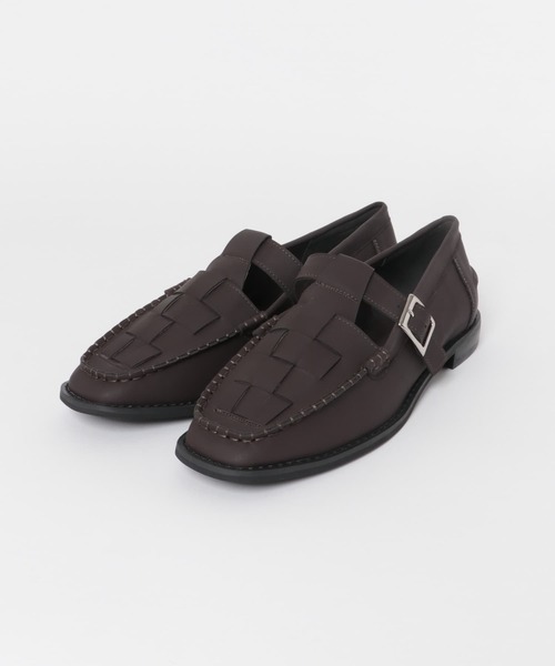 URBAN RESEARCH DOORS シューズ メッシュTストラップシューズ