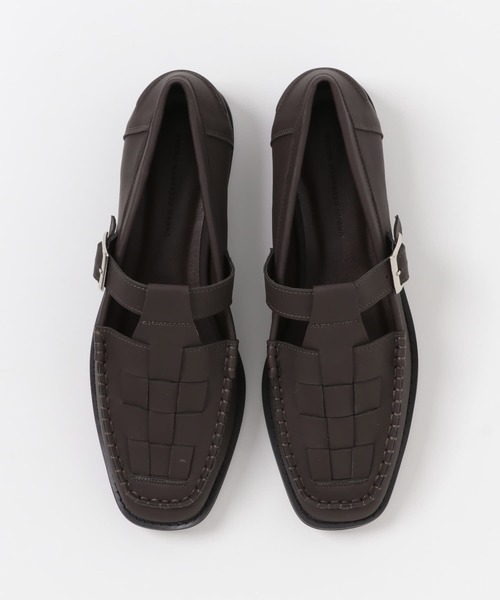 URBAN RESEARCH DOORS シューズ メッシュTストラップシューズ