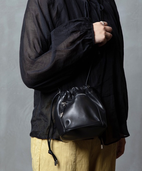 レザーショルダーバッグ※コンチョ、ビーズ無し Beau're ショルダーバッグ バッグ BEAURE ヴュレ カウレザー