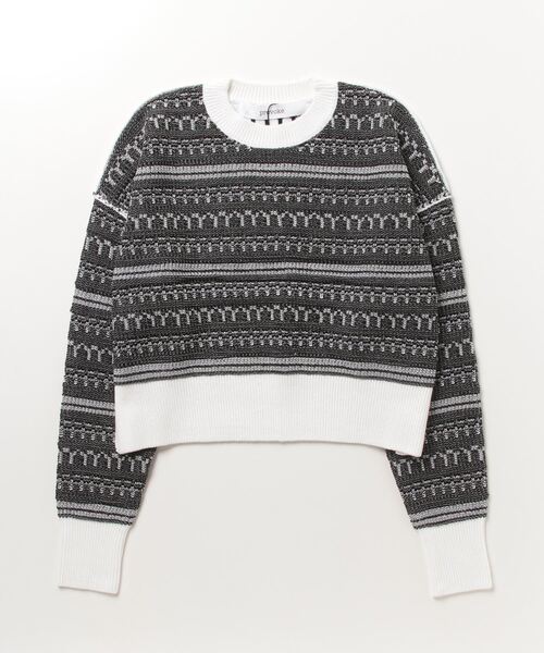 ニット セーター MD JAQUARD ニットトップス レディース Disney SERIES CREATED by MOUSSY ニット セーター MD JAQUARD