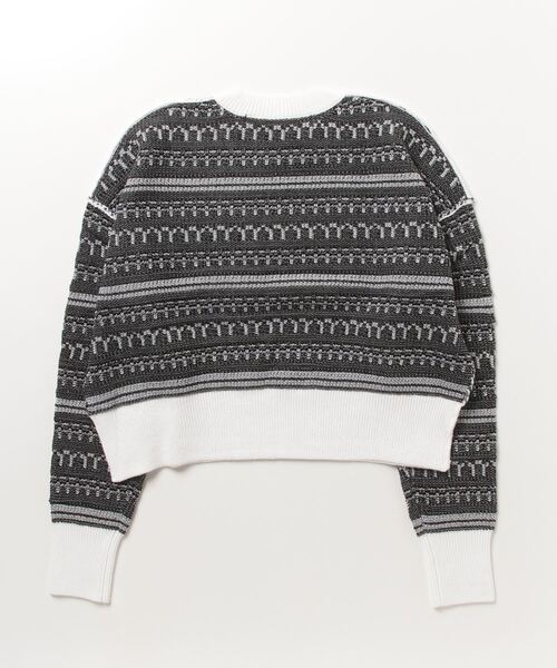 【美品】ニットセーター ニット セーター JACQUARD KNIT レディース : ZOZOTOWN Yahoo!店