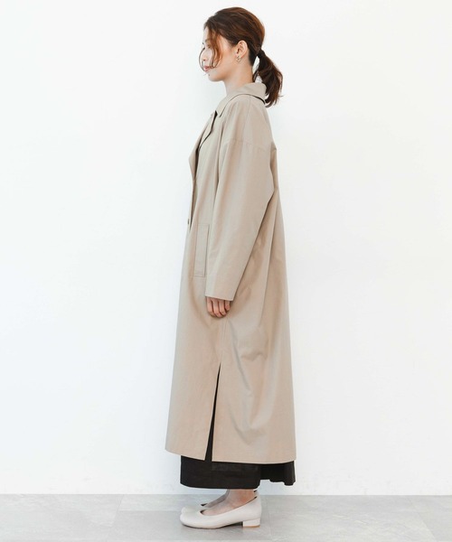 natural by clip／新品 コットンテンセルライトコート studio CLIP アウター 「natural by clip」コットンテン