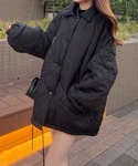 ブルゾン アウター 軽く羽織れるあったかもこも...の詳細画像5