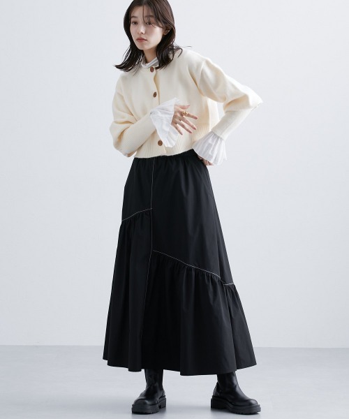 TO BE CHIC - ♡ゴシックスタイル♡ニットカーディガン　ブラウス TO BE CHIC トゥー ビー シック - レディース カーディガン