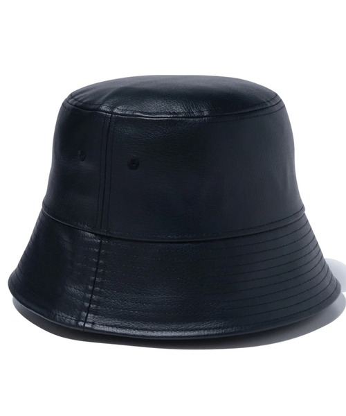 ★送料・関税込★NEW ERA★SYNTHETIC LEATHER SALOR BRIM BUCKET バケット01 Sailor Brim セーラーブリム Synthetic Leather