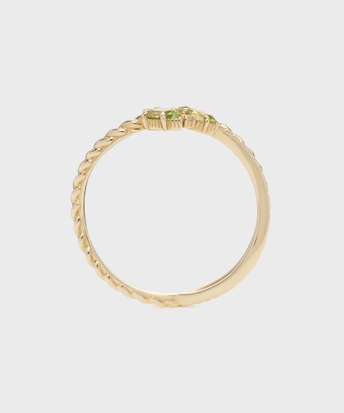 指輪 リング 「Trick Ring」K5ペリドットリング レディースの画像