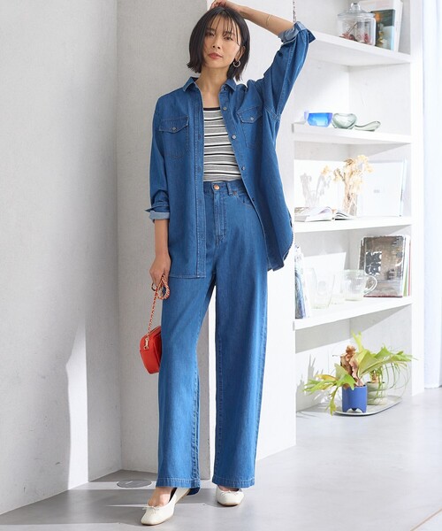 タンクトップ ノースリーブ 「新色追加/Oggi6月号掲載」コットンリブ タンクトップ レディース 23区 タンクトップ ノースリーブ 「新色追加/Oggi6月号掲載