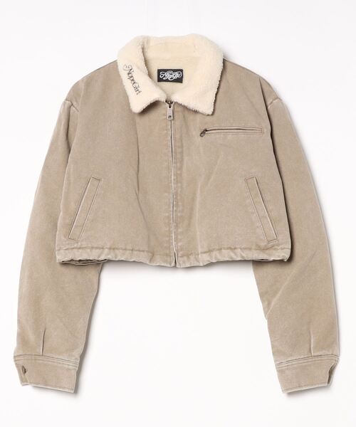 Nope Girl コート アウター duck boa jacket レディース