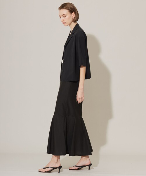 737新品ICアイシービー 定番ラップ風スカート黒5号￥18700日本製 ICB（アイシービー） スカート 「接触冷感・洗える」 UnleashLite