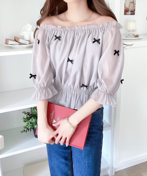 mily bilet ブラウス シャツ 「mily bilet」主役級に映える大人  