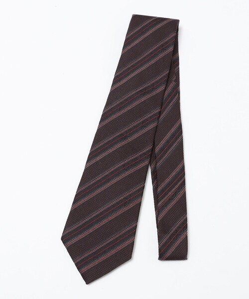 16式 ネクタイ 未使用 新品 91式 SHIPS（シップス） ネクタイ Puccini: オリエンタル ストライプ