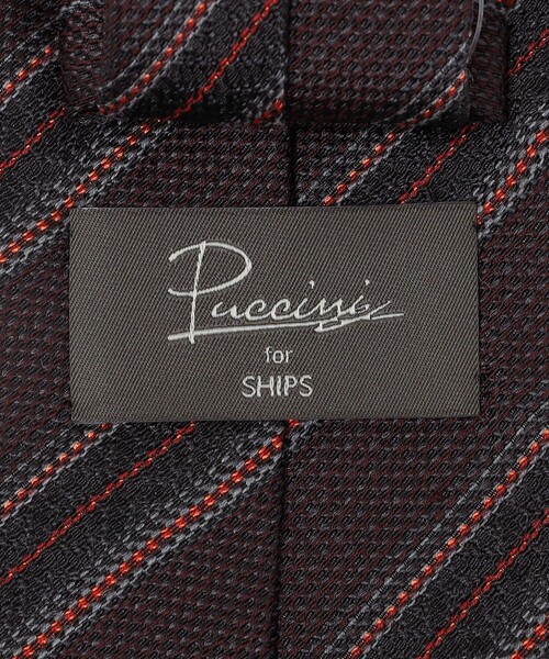 SHIPS（シップス） ネクタイ Puccini: オリエンタル ストライプ