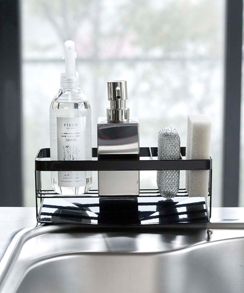 食器 「WEB限定」「tower/タワー」水が流れるスポンジ＆ボトルホルダー | tower | 05