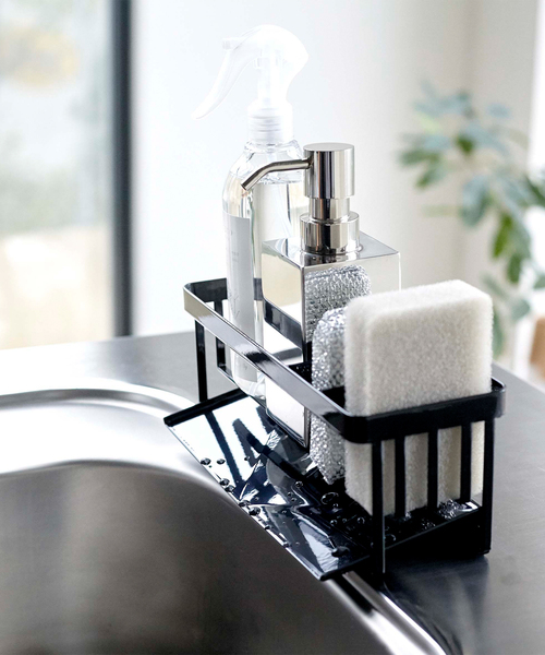 食器 「WEB限定」「tower/タワー」水が流れるスポンジ＆ボトルホルダー | tower | 06