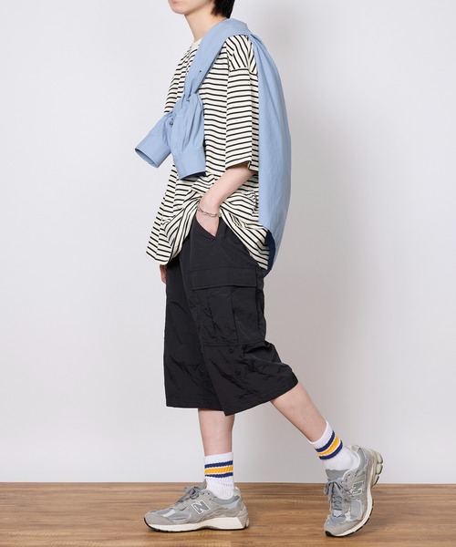 shury ナイロンカーゴパンツ ROOT THREE カーゴパンツ 「ROOT THREE」ナイロンワッシャー