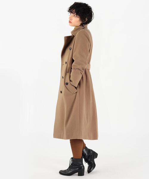 To b. by agnes b.」 トレンチコート 36 ブラウン系その他 レディース 