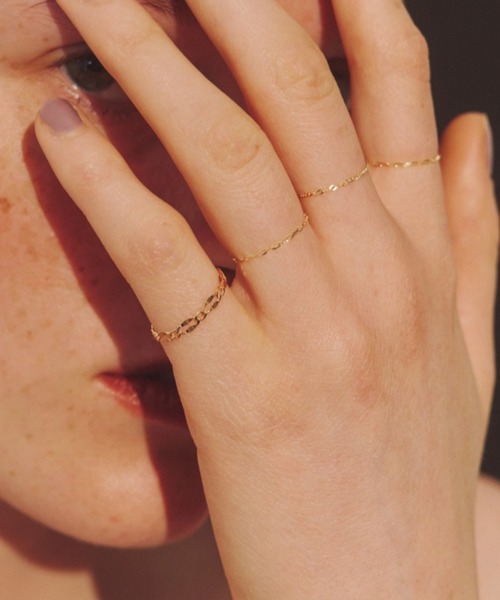 ★新品★　ルボンボン　noble chain ring Sサイズ les bonbon 指輪 リング 「les bon bon」noble chain ring