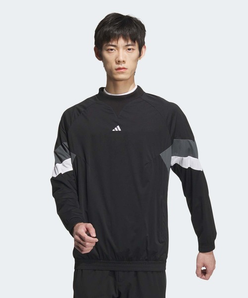 サイズ：M ADIDAS GOLF アディダスゴルフ HG4116 長袖 ジップジャケット 袖起毛切替 総柄 ネイビー系 [240101431688] ゴルフウェア メンズ ストスト 楽天市場】ADIDAS GOLF アディダスゴルフ HG4116 長袖 ジップ