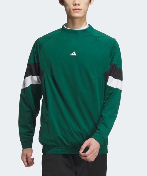 adidas WIND. RDY アーカイブデザイン サイドジップ付き プル