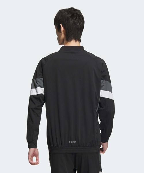 adidas WIND.RDY 上下　MENS Sサイズ adidas WIND. RDY アーカイブデザイン サイドジップ付き プル