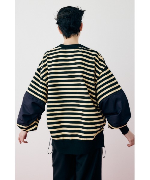 HeRIN.CYE ニット セーター Military boyfriend tops ミリタリーボーイ