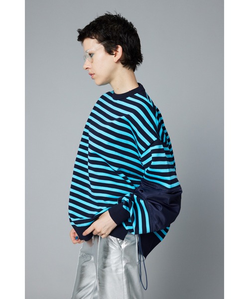 HeRIN.CYE ニット セーター Military boyfriend tops ミリタリーボーイ