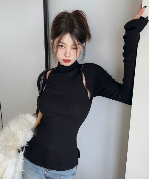 ハートさん専用　極美品✨アレキサンダーワング ニットトップス グレー ハートさん専用 極美品✨アレキサンダーワング ニットトップス