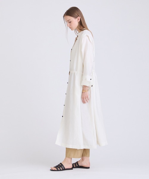 HOUSE OF LOTUS ワンピース リネンコンドロストワンピース レディース 