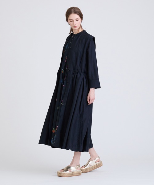 じゅんさん専用！美品！HOUSE OF LOTUS リネンコンドロストワンピース HOUSE OF LOTUS ワンピース リネンコンドロストワンピース