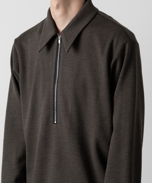 ATO セーター ニット ZIP JERSEY メンズ : ZOZOTOWN Yahoo!店