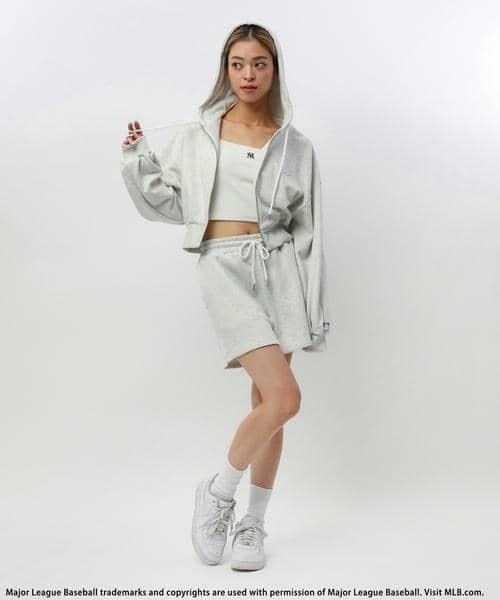 BACK TO THE FIELD スウェットパンツ ジャージ 「MLB」3Dロゴ刺繍