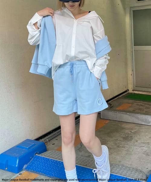 BACK TO THE FIELD スウェットパンツ ジャージ 「MLB」3Dロゴ刺繍