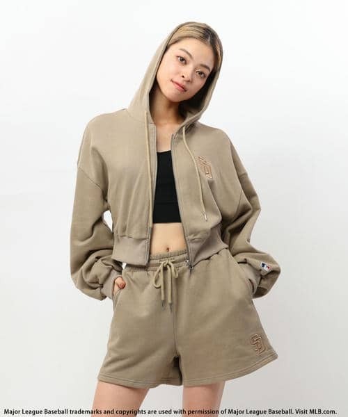 Bristol ロゴ刺繍 黒 スウェットショートパンツ 新品タグ付き 2color 】サイドリボンスウェットショートパンツ／ side ribbon sweat