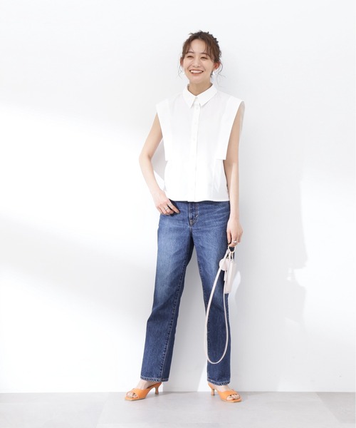 「N.（N. Natural Beauty Basic）」 ノースリーブブラウス MEDIUM ベージュ レディース N.Natural Beauty Basic 「N.（N. Natural Basic