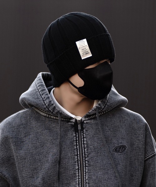 CLEL ニット帽 ニットキャップ 「CLEL」Grunge Label Low Gauge