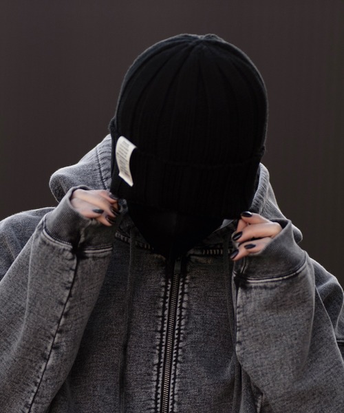 CLEL（クレイル） ニット帽 ニットキャップ 「CLEL」Grunge Label Low