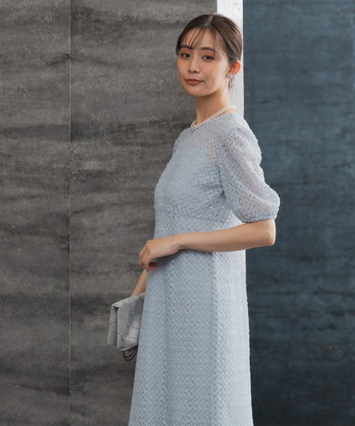kaene（カエン） ドレス 「kaene」スパンコール×総レースドレス/結婚式
