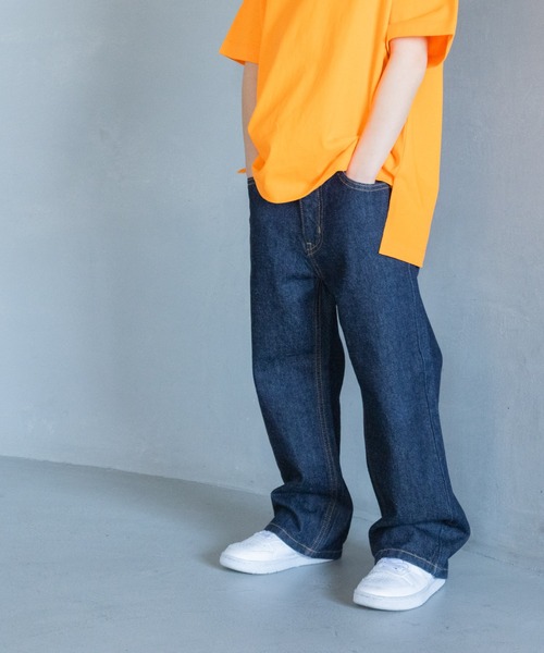 LOWRYS FARM（ローリーズファーム） パンツ デニムストレートパンツ