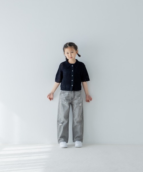 LOWRYS FARM（ローリーズファーム） パンツ デニムストレートパンツ