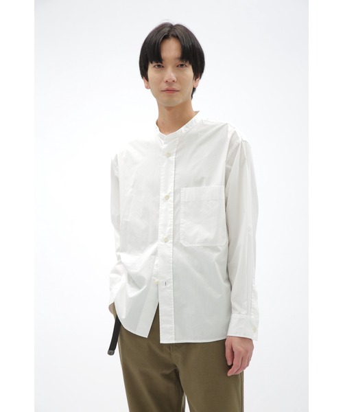MHL シャツ　半袖 MHL. シャツ WA-SHI COTTON POPLIN メンズ : ZOZOTOWN Yahoo!店