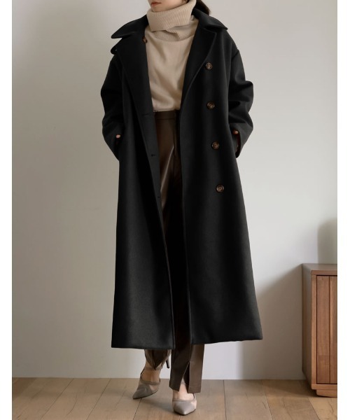 「Re:EDIT」 ピーコート MEDIUM レッド レディース_画像5