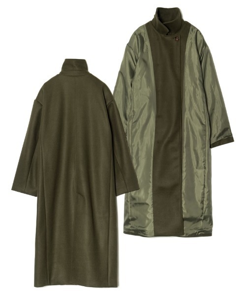 「Re:EDIT」 ピーコート MEDIUM レッド レディース_画像9