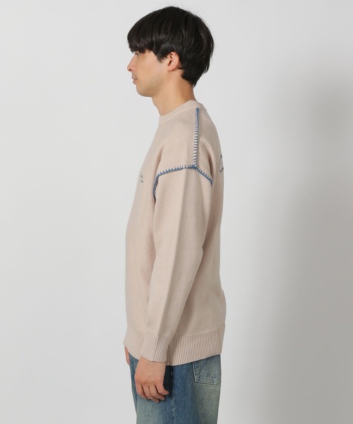 セーター ニット バック刺繍ステッチニットプルオーバー / 287579 メンズ レディース | LAKOLE | 13